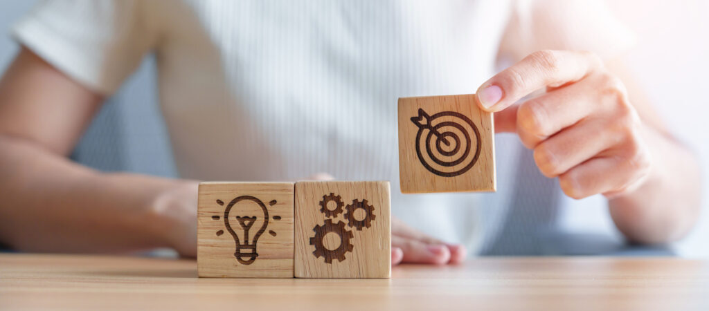 the bullseye on a core business function